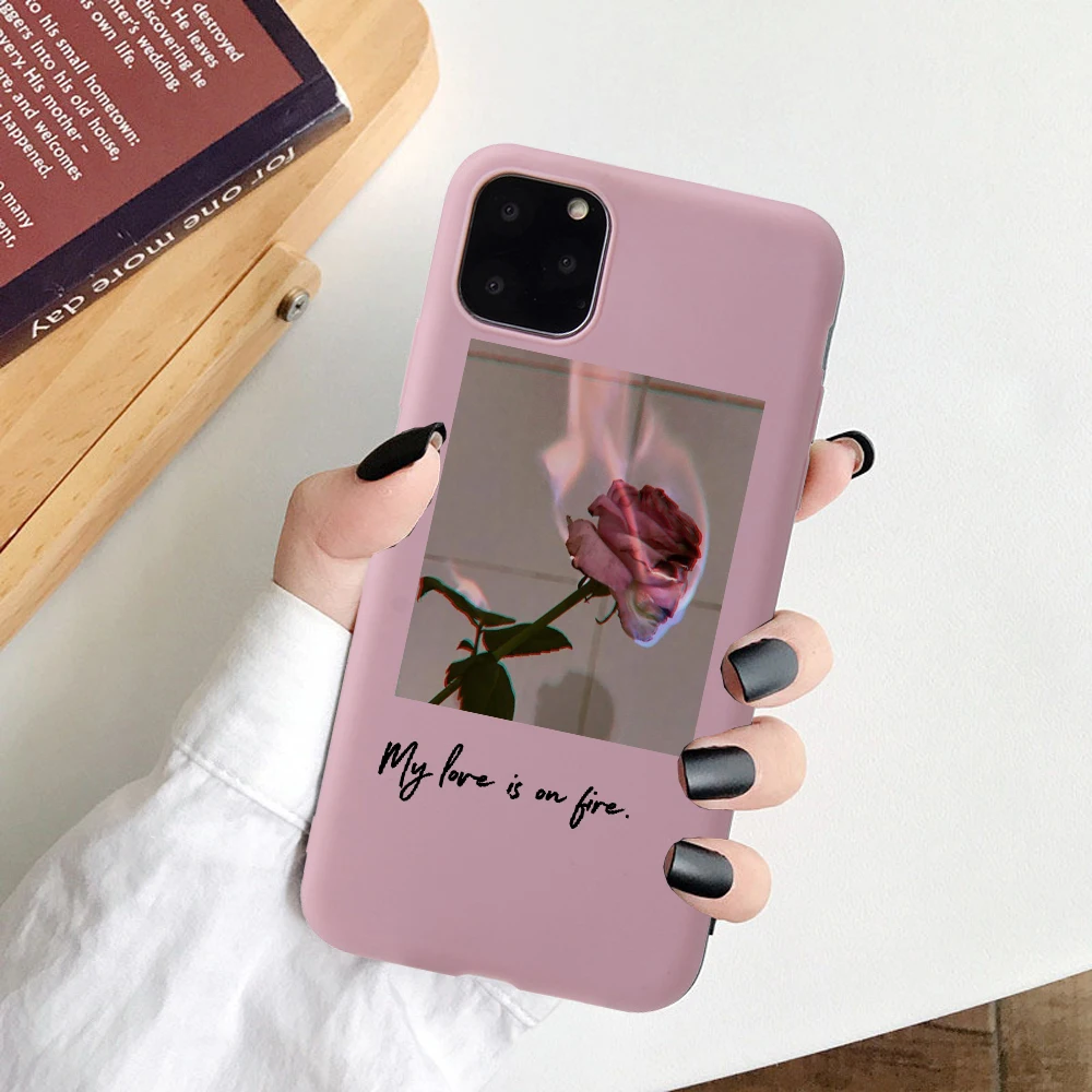 Чехол для iPhone 11 Pro 7 8 6 6S Plus X XR XS Max SE 2020 12 чехлов мягкий силиконовый чехол из ТПУ с
