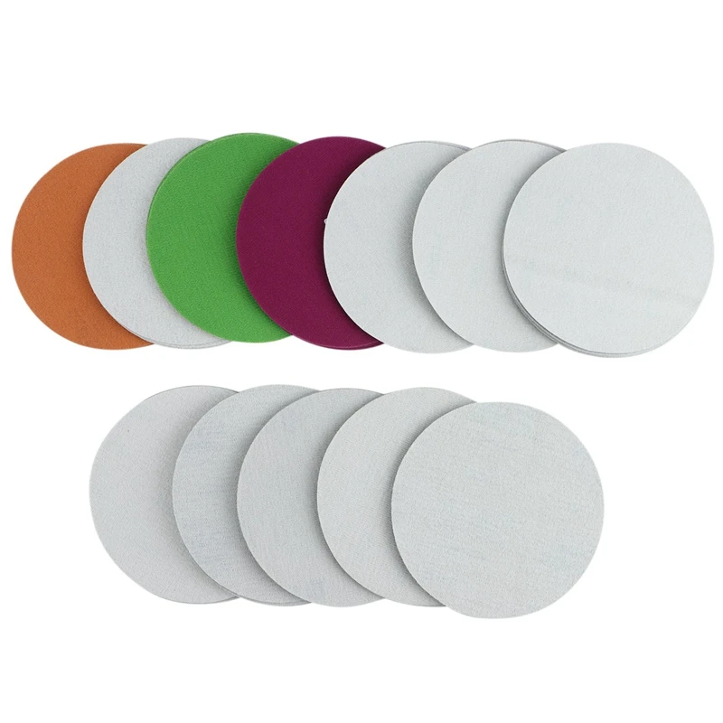 

60PCS 6-Inch Grinding Wheel, 150mm Waterproof Backing Sandpaper, 180-10000 Grit, Wet/Dry Polishing Classification