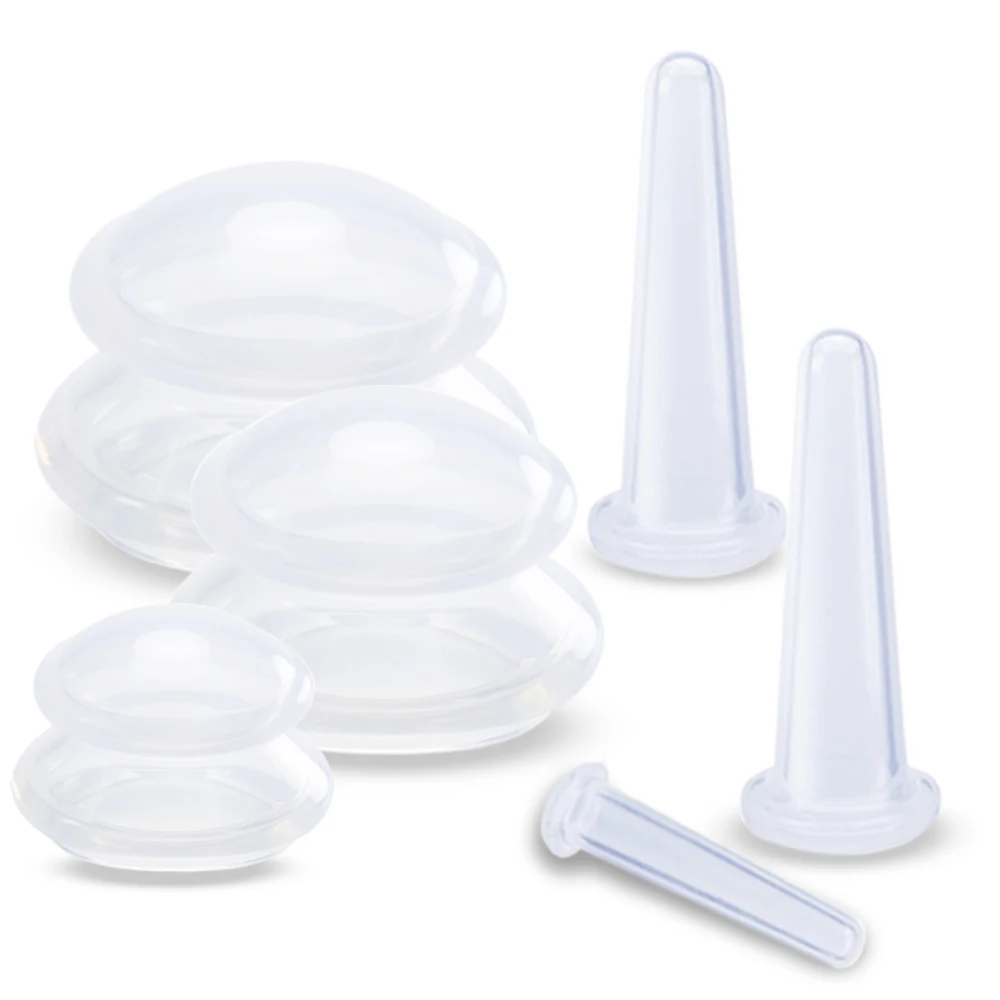 

Chinese Medical Vacuum Cans Cupping Cup Cellulite Suction Cup Therapy Professional Back Body Anti-cellulite Massage