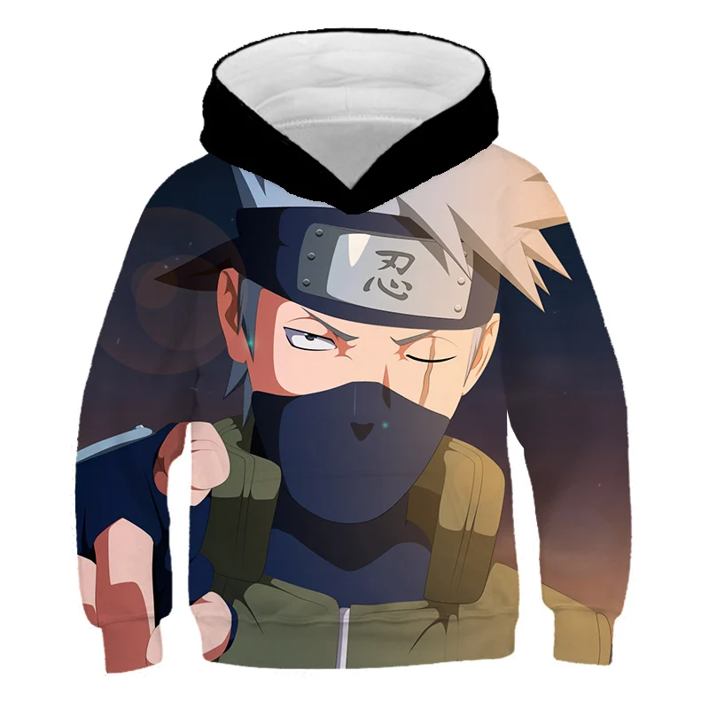 

Kakashi Orochimaru Sasuke Payne Gaara Sweatshirt Japan New Anime Hoodie Kids Boys Clothes Children Clothing Kid Boy Girl Jacket