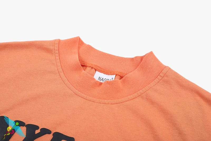 

Kanye West Hoodie Men Women Spray Pattern Pullover Kanye West Color Stitch Sleeves O-Neck Oversized Sweatshirt