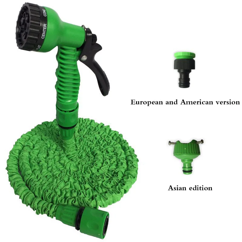 

25-200FT Expandable Magic Flexible Garden Water Hose For Car Hose Pipe Plastic Hoses To Watering With Spray Gun