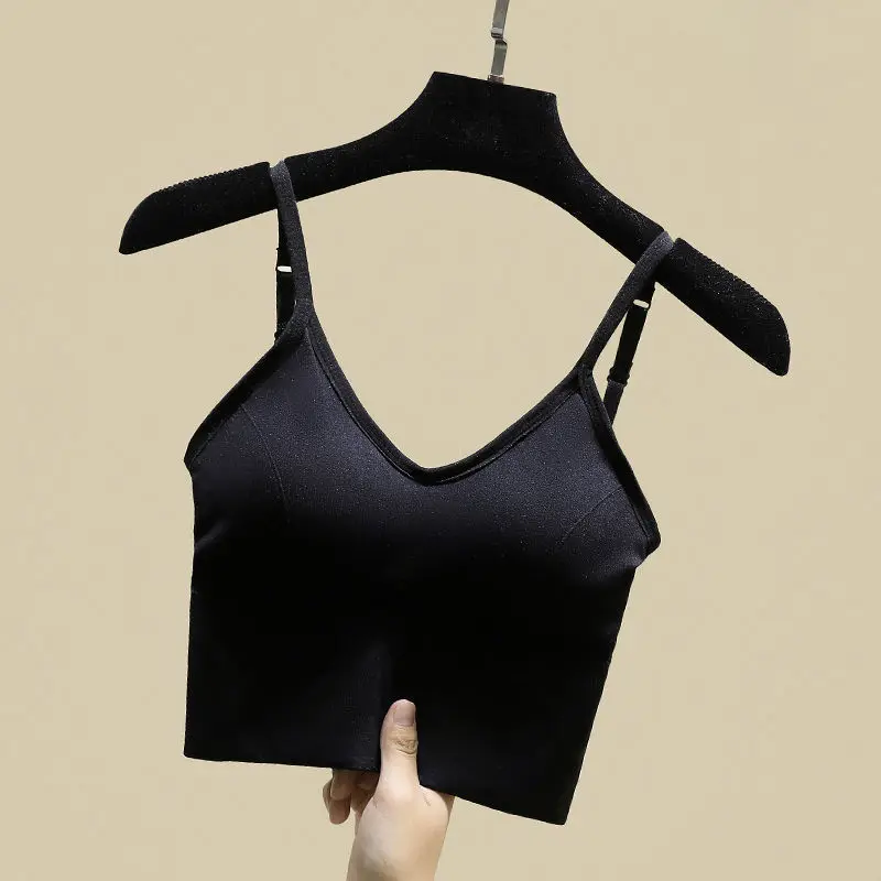 

U type beauty back small condole belt web celebrity hot style to accept abdomen back heart female summer inside build bottom out