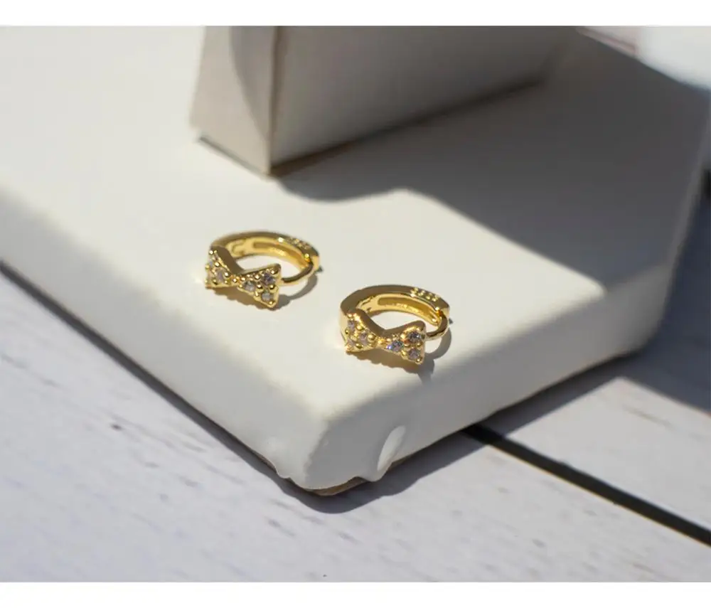 Модные серьги из стерлингового серебра 925 пробы с цирконом в форме любовного