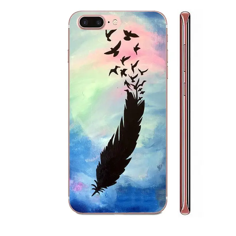 Красочные акварельные перья для Galaxy Note 10 A10E A10S A20S A30S A40S A50S A6S A70S A730 A8S M10S M30S Lite Plus