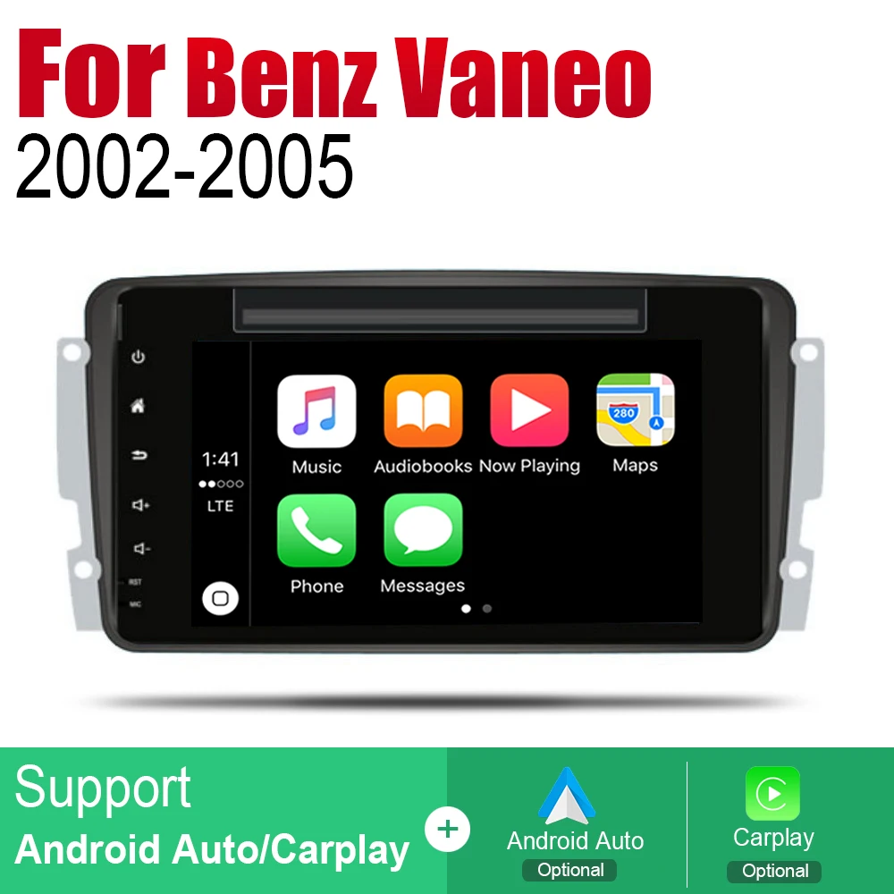 Android автомобильное радио стерео GPS навигация для Mercedes Benz Vaneo 2002 ~ 2005 NTG Bluetooth wifi