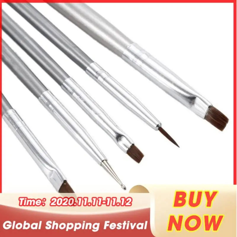 5 шт./компл. принадлежности для моделирования УФ гель лака инструмент маникюра