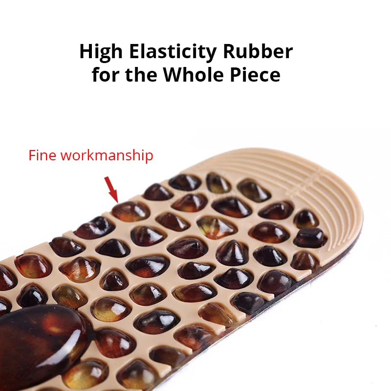 Массажная стелька для ног Cobblestone облегчающая усталость снимает давление