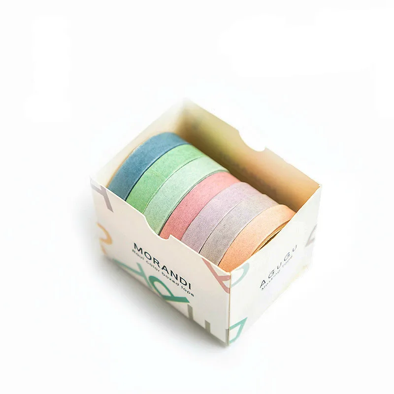Разноцветный лента Washi блокнот ручной работы Рукоделие изоляционная школьные