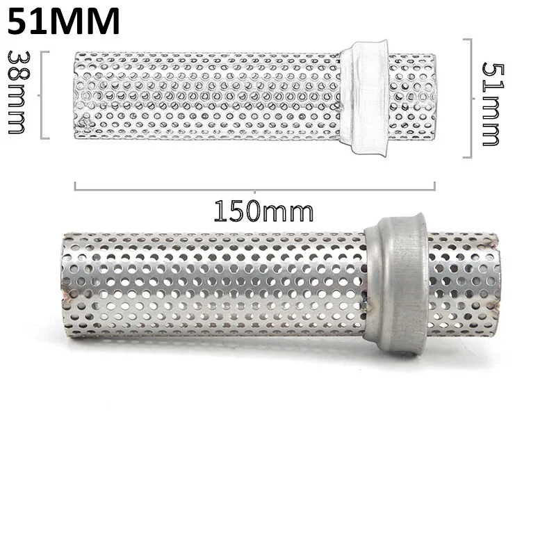 

51 мм 60 мм универсальный DB Killer Catalyst без шнуровки мотоциклетный глушитель шума звук выхлопной глушитель для побега мотоцикла