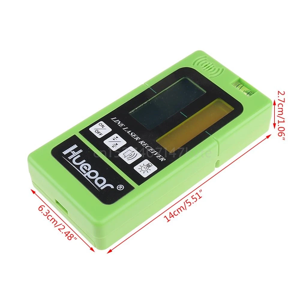 

Infrared Ray Receiver Green Beams Detector 60m LED Indicator Precise Signals