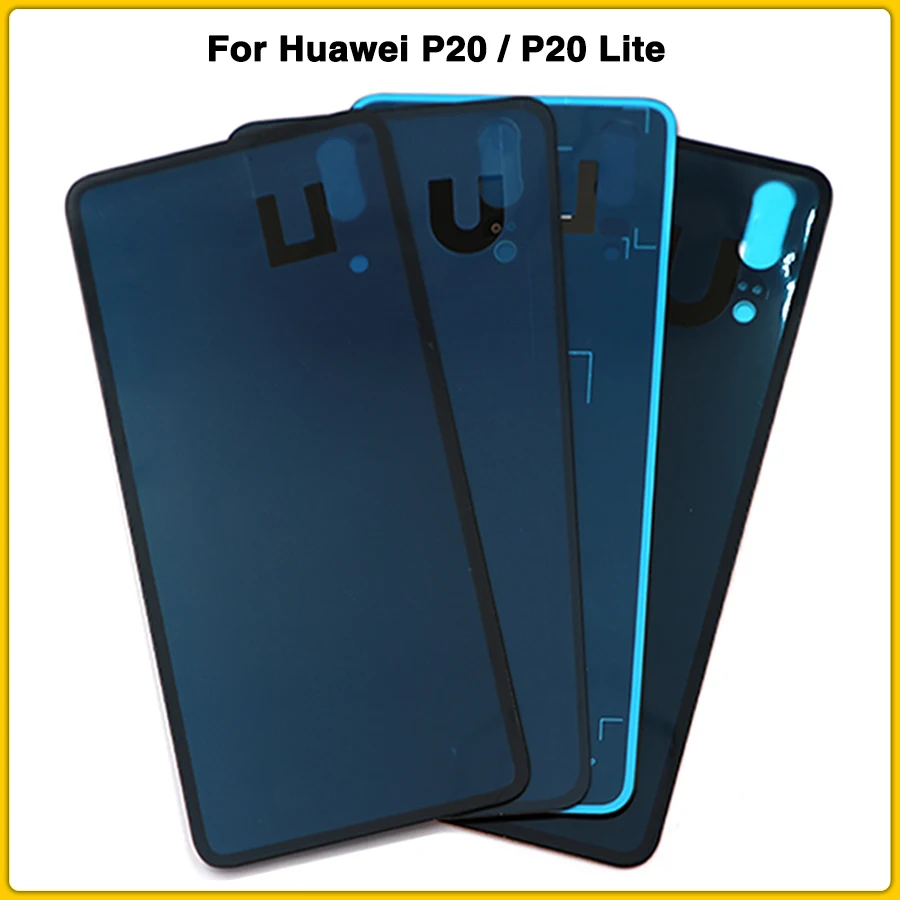 Чехол для задней панели P20, стекло для huawei P20 P20 Lite Nova 3e, задняя крышка для батареи, запасная крышка для задней панели
