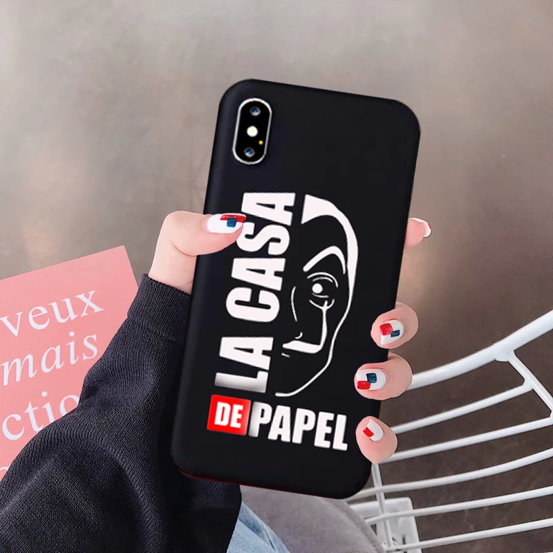 Чехол JAMULAR La Casa De Papel бумажный чехол для телефона Huawei P20 P30 Pro Mate 20 Lite мягкая задняя