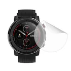 Мягкая прозрачная защитная пленка для смарт-часов Xiaomi Huami Amazfit Stratos 3, Stratos3, защита экрана (не стекло)