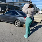 Брюки-скинни, модель HR8099