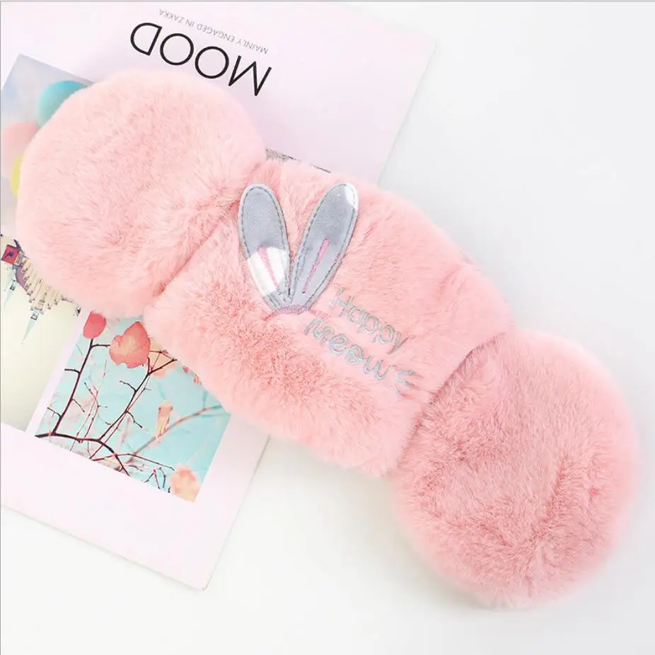 6 Cute girls winter warm masks Ear protect lady's anti-pollution mouth mask Cycling Wearing Earmuff Windproof Mask women Anti-Dust - Цвет: 6