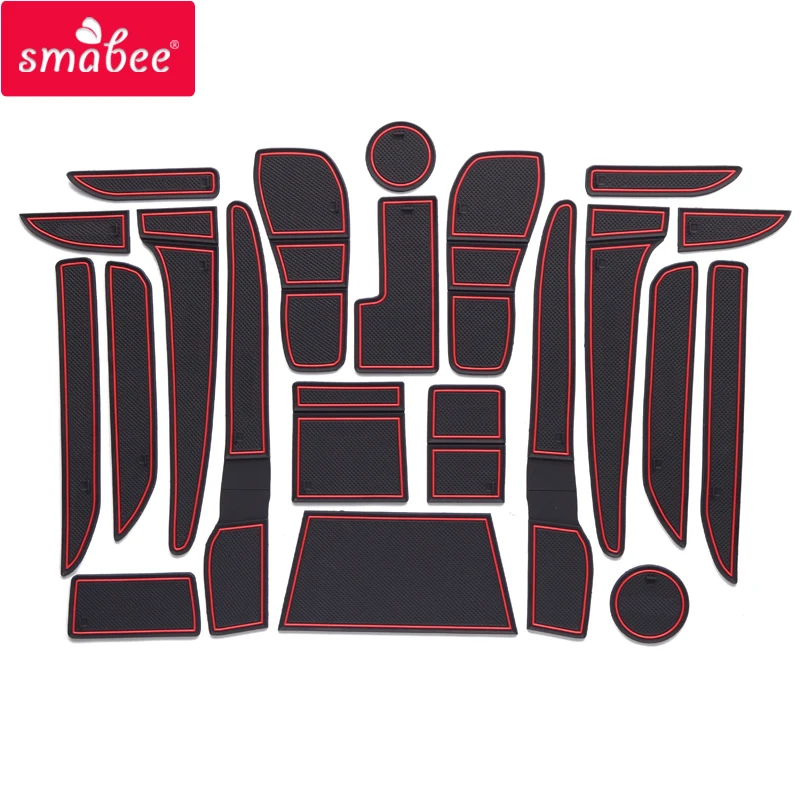 

Противоскользящий коврик для ворот и чашек для Mokka X 2018 2019, резиновые аксессуары для подставок, противоскользящая накладка на дверь