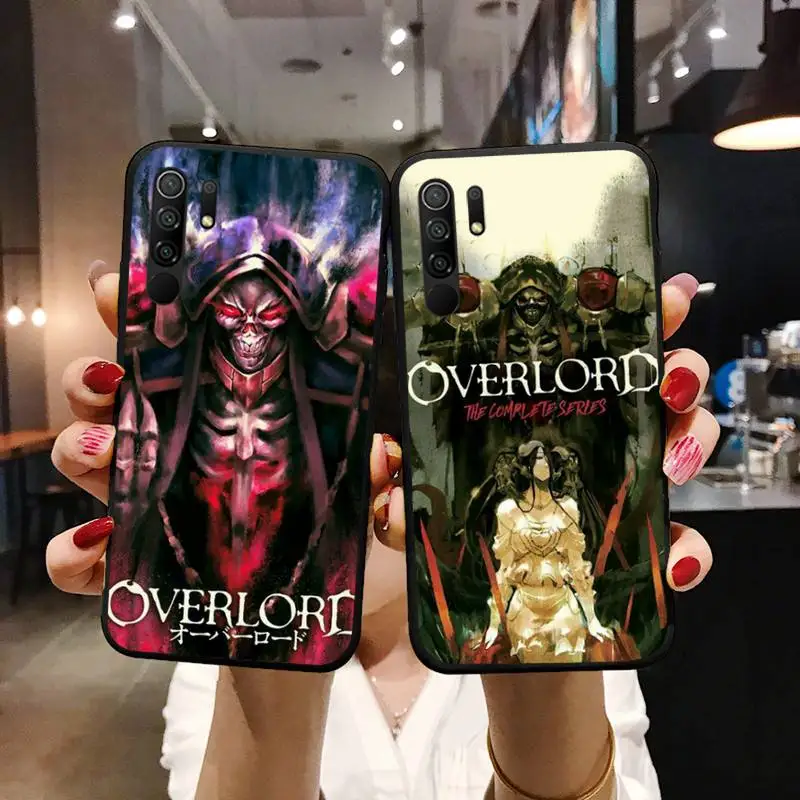 

Overlord Anime Phone Case For Xiaomi Mi Redmi Note 7 8 9 pro 8T 9T 9S 9A 10 Lite pro