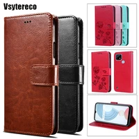 leather cover for realme 8 7 6 x7 max pro ultra phone case on realmi realme c21y rmx3261 c25s c20a c11 2021 c17 c15 c12 c3i capa