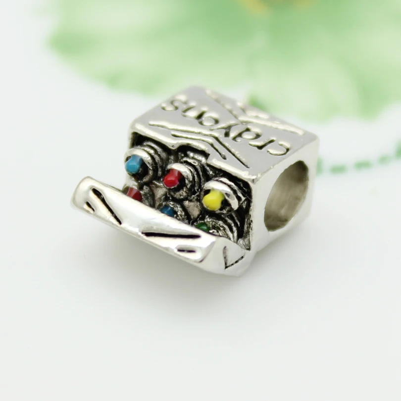 DIY выпускник траншеекопатель колпачок книги для шарма бусины Fit Pandora браслет