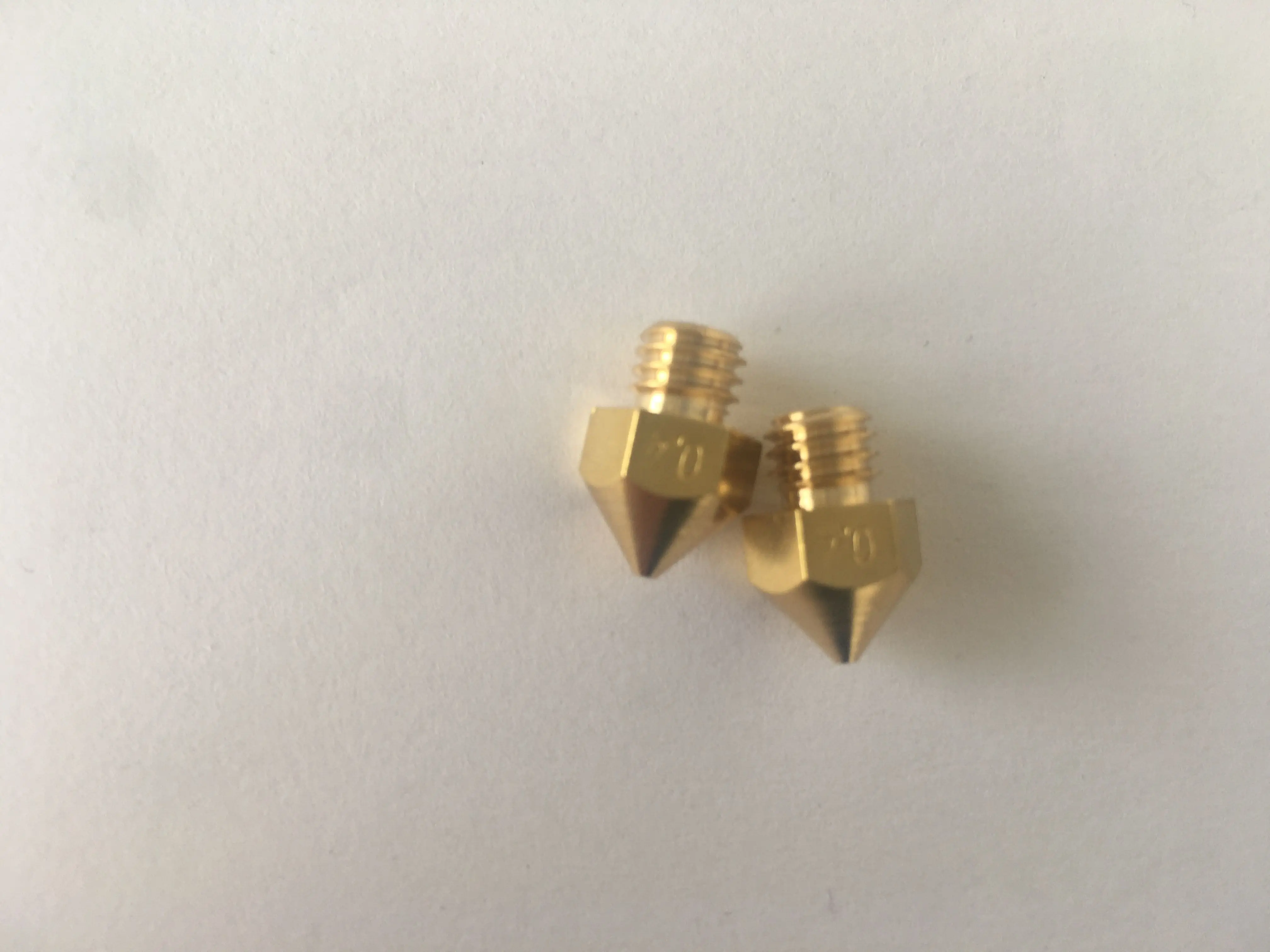 Насадки для 3D принтера 2 шт./лот размеры 0 4 мм печатающая головка нити 1 75 насадка