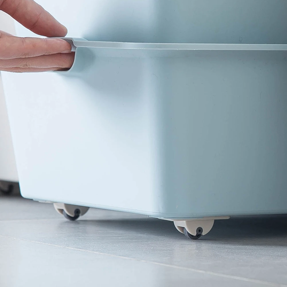 4 шт. самоклеющиеся Ролик DIY аксессуары ящик для хранения оборудование колесо