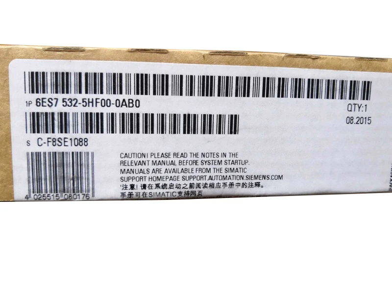 

New Original packaging 1 year warranty 6ES7532-5HF00-0AB0｛No.24arehouse spot｝ Immediately sent