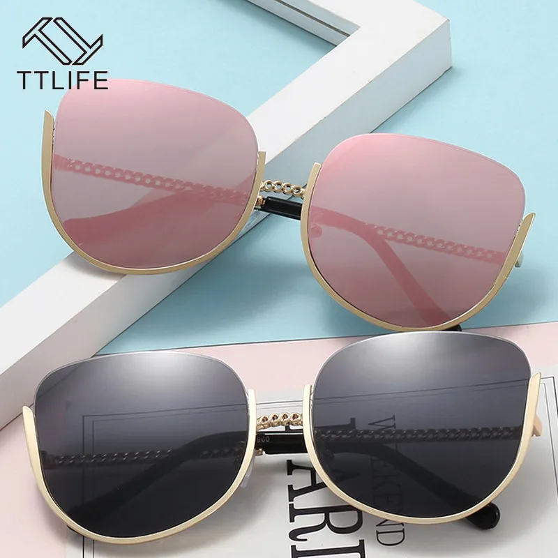 TTLIFE винтажные золотые солнцезащитные очки Мужские квадратные металлические