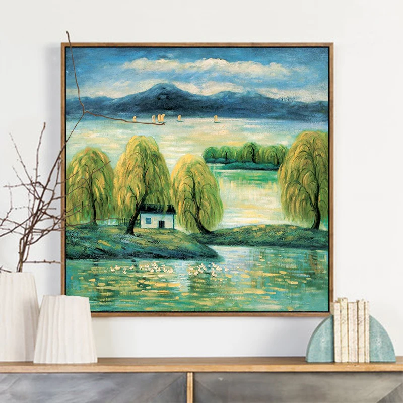 Китайские картины тушью по номерам художественная работа краска красота леди