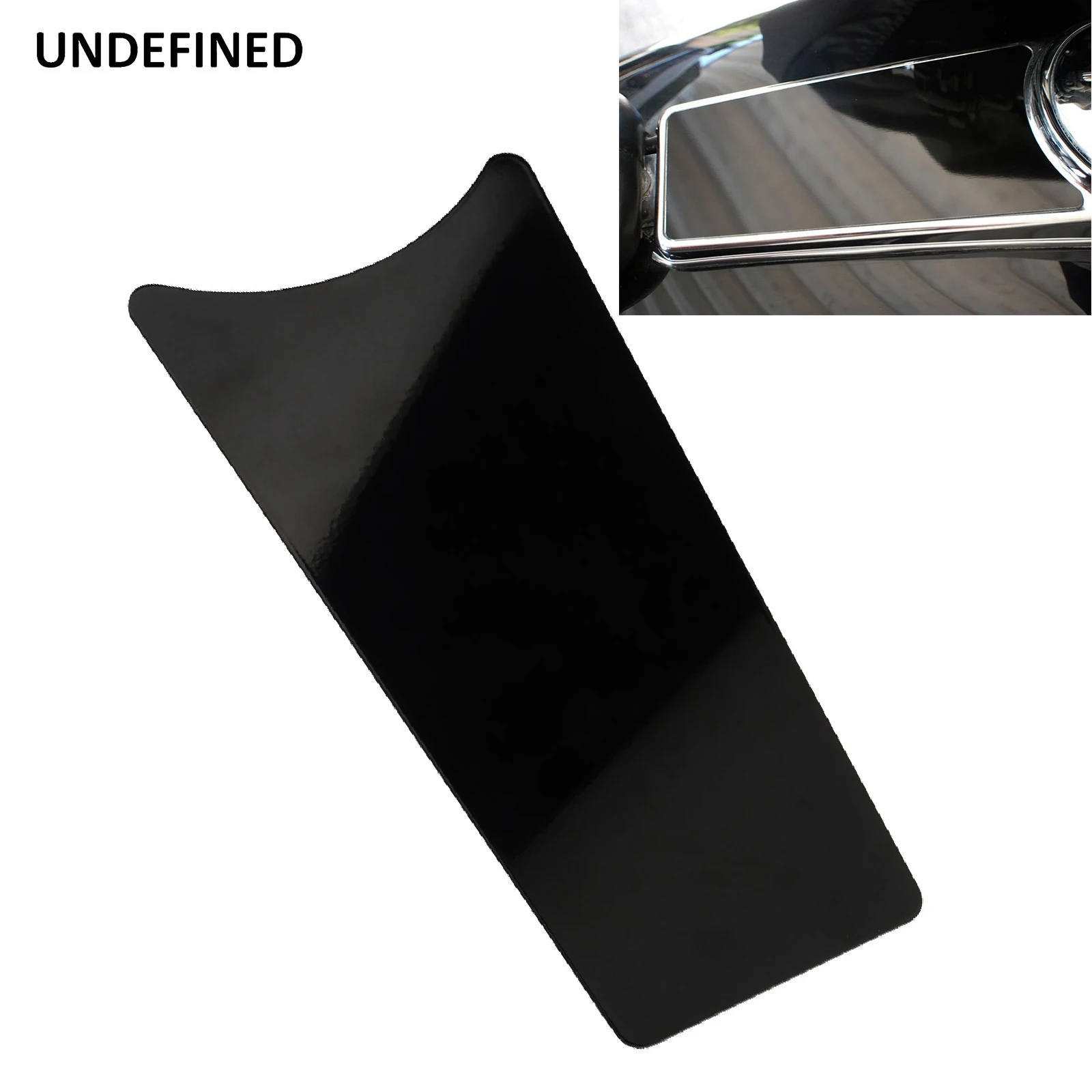 

Black Motorcycle Dash Insert Cover CNC Aluminum For Harley Touring Road King Tour Electra Street Glide FLTC FLH FLHX 1989-2007