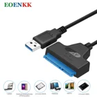 Адаптер USB к Sata, Поддержка 2,5 дюйма, внешний Seagate WD Samsung SSD HDD ssd адаптер, поддержка windows macbook, Компьютерные USB кабели
