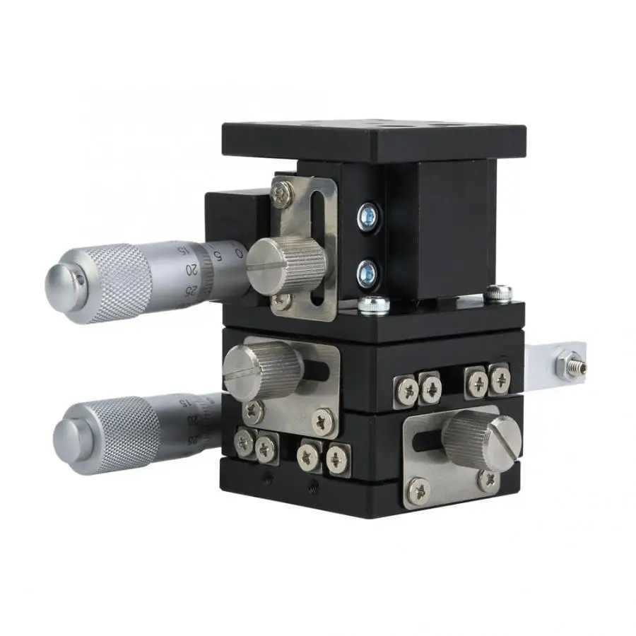 Флуоресцентная платформа для регулировки подшипника 3 оси XYZ с ручным