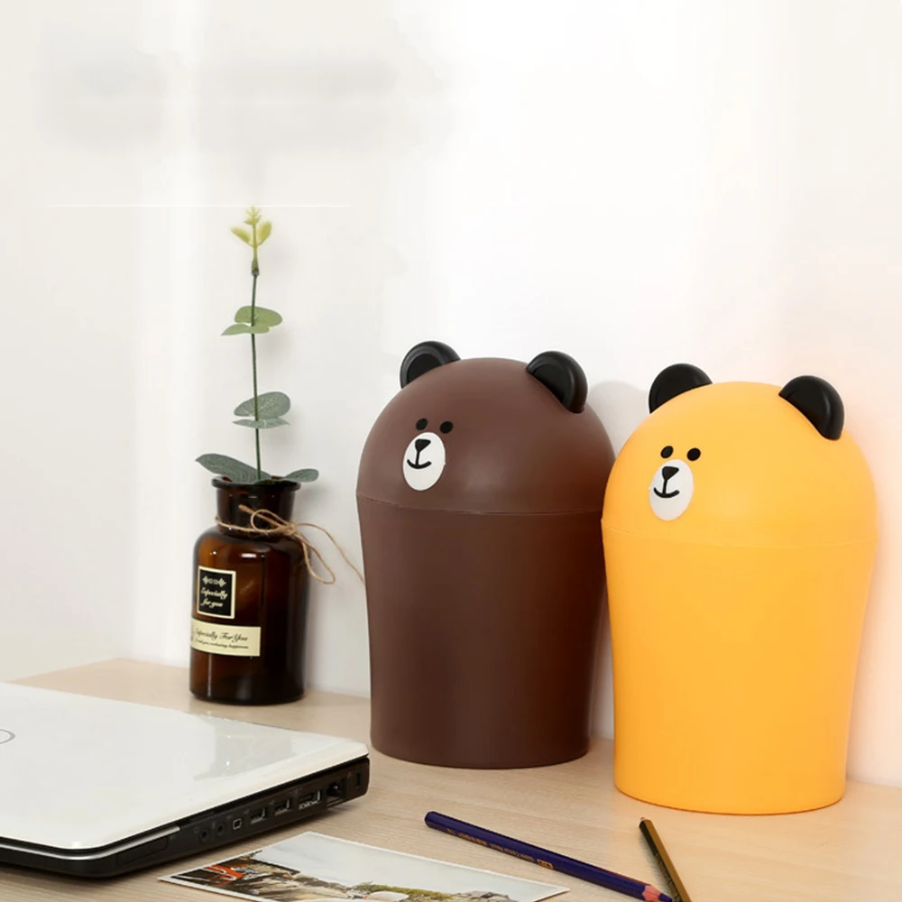 Маленькая мусорная корзина для дома настольное мини-ведро мусора офисный стол