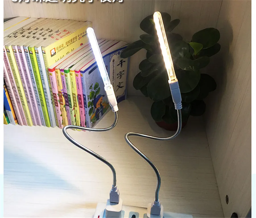 Портативный светодиодный ночник Mini USB 5 В 3 4 8 24 светильник SMD 5730 настольная лампа