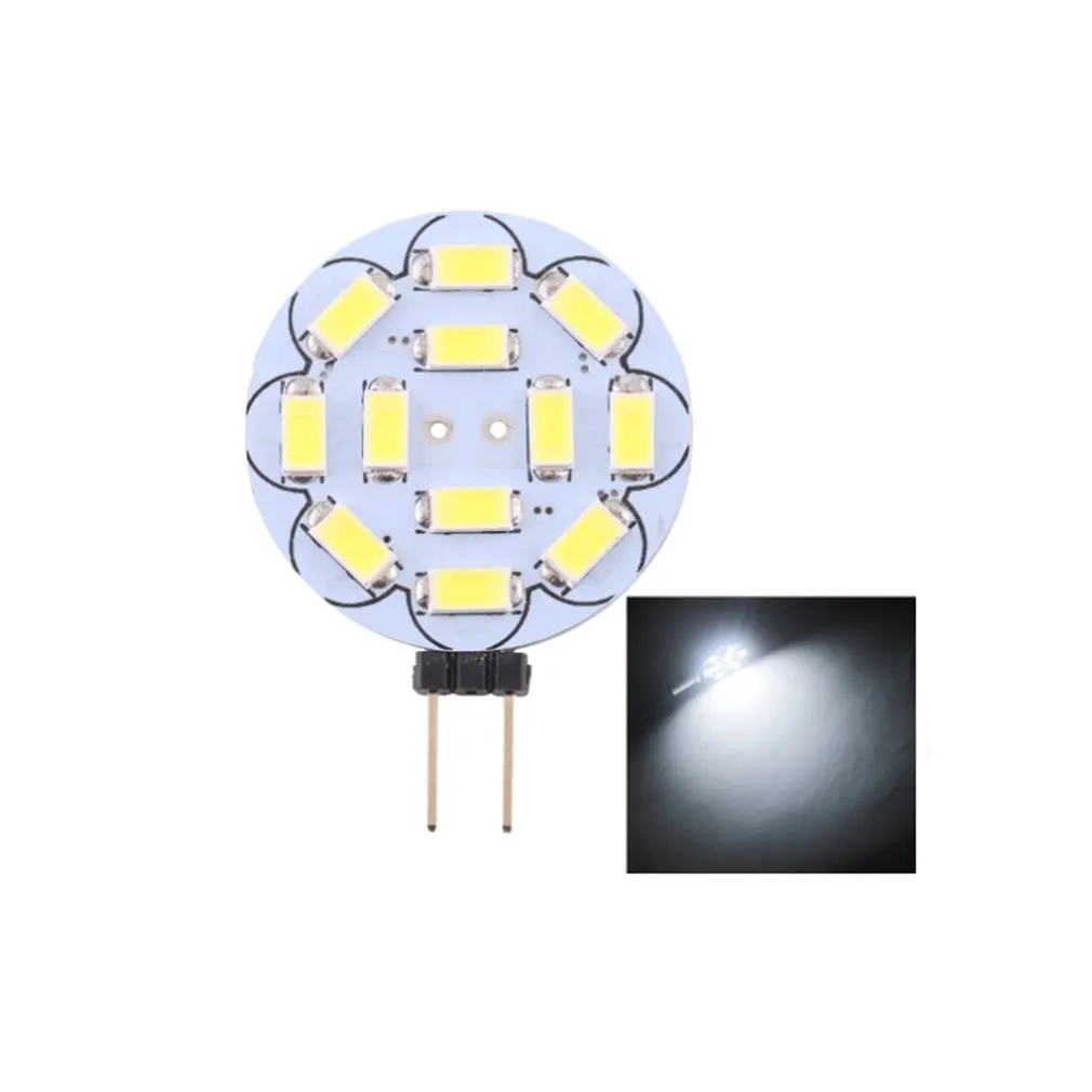 

Светодиодная лампочка G4 12 шт. 5730SMD 12 В переменного/постоянного тока 24 В постоянного тока Светодиодная печатная плата теплый белый 3000K декора...