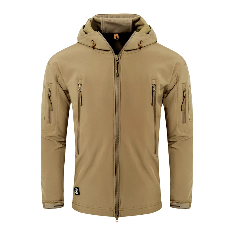 Зимняя одежда с ворсом Miliatry куртка Для мужчин Dntex мягкая оболочка верхняя s