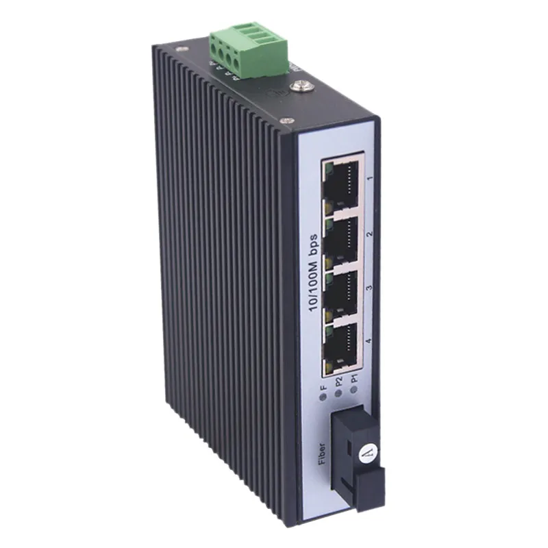 Одноволоконный одномодовый волоконный трансивер SFP рельсовый тип неуправляемый