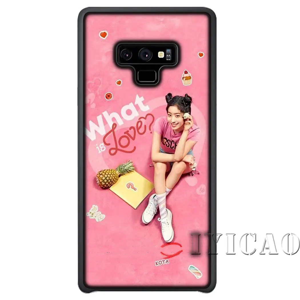 IYICAO TWlCE корейский комбинированный мягкий силиконовый телефон для samsung A3 A5 A6 Plus A7 A8