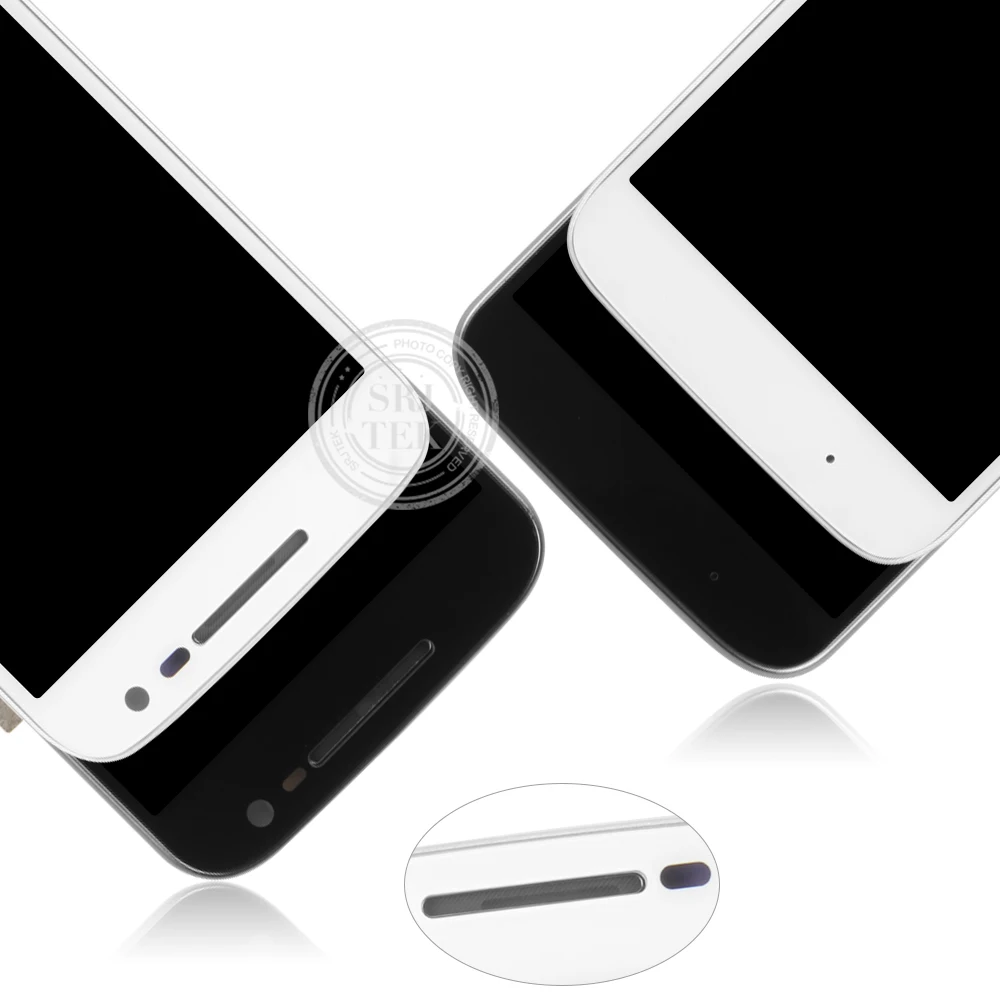 ЖК-дисплей с сенсорным экраном и дигитайзером в сборе экран для Moto G4 Play рамкой