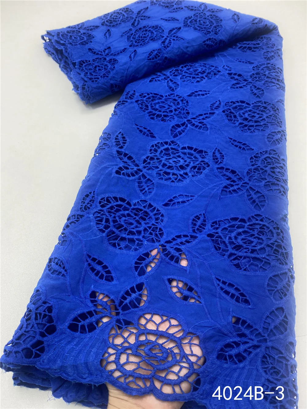 Белый гипюровый шнур NIAI кружевные ткани в нигерийском стиле водорастворимые