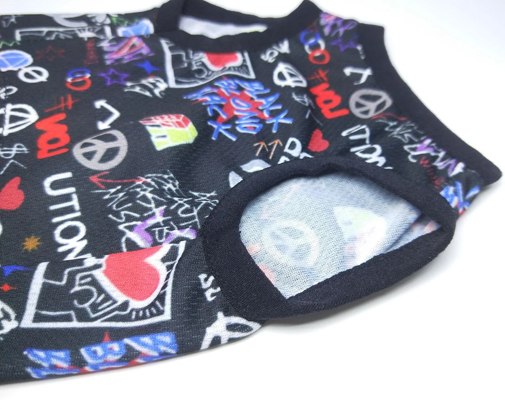 Жилетка для питомца жилетка двух цветов рубашка собак щенков одежда пуделя