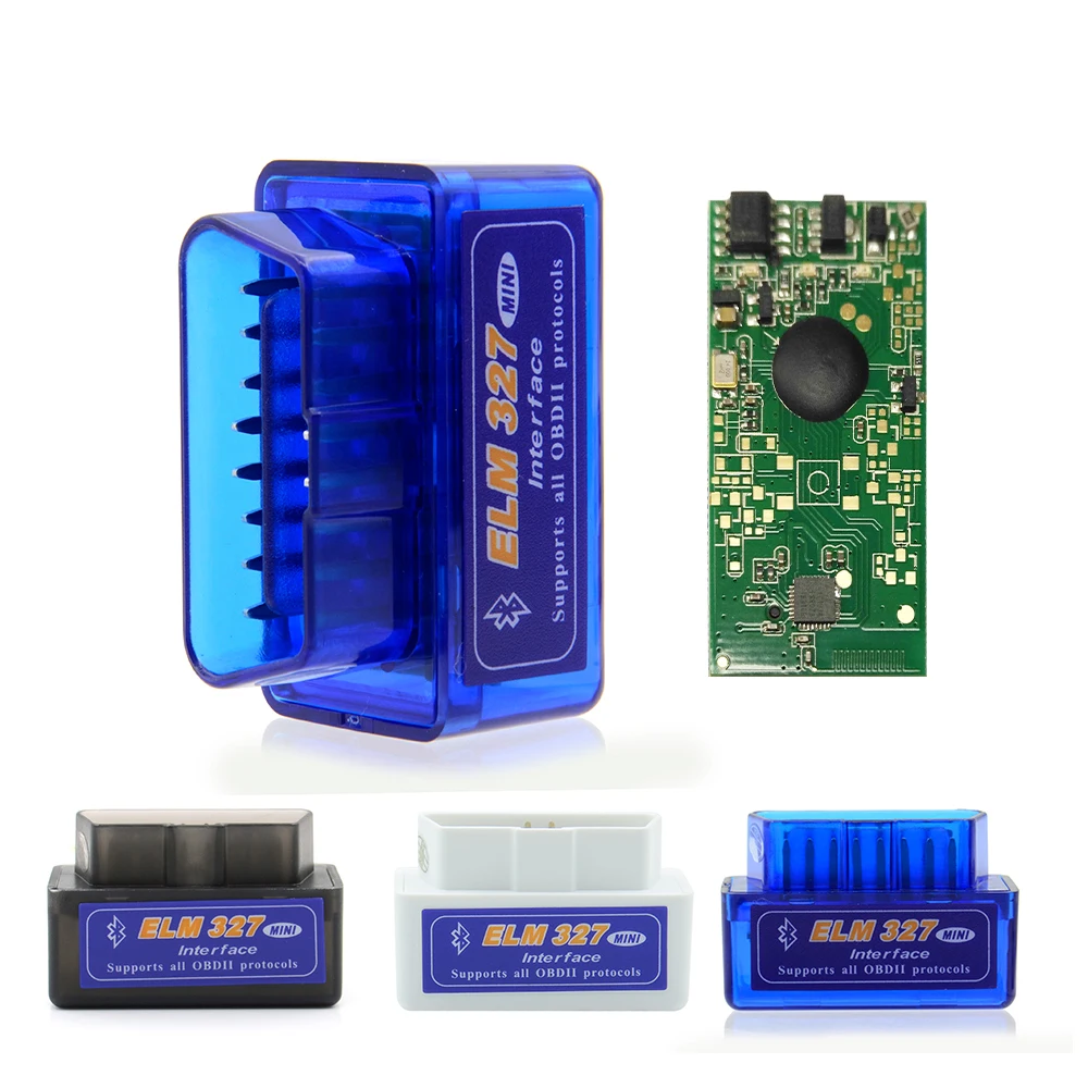 2021 V2.1 Супер Мини ELM327 Bluetooth OBD2 беспроводной ELM 327 Многоязычная работа на Android/ПК -