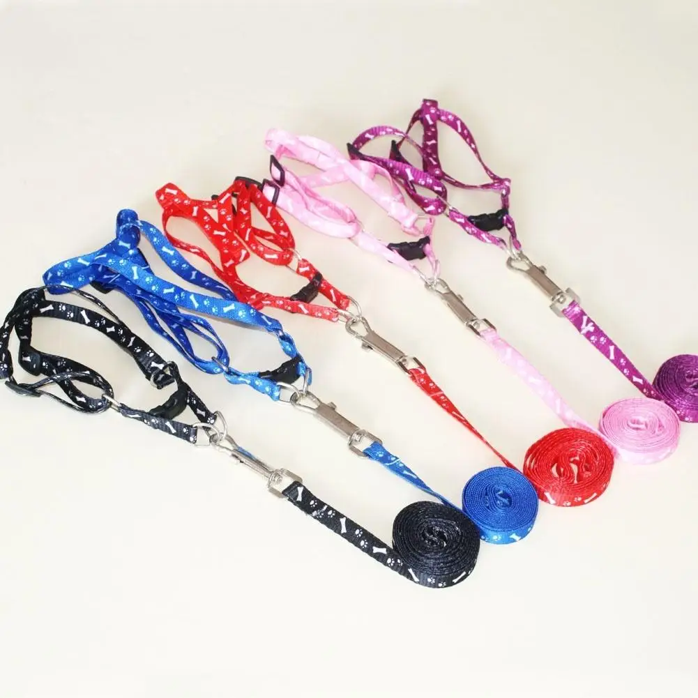 

Cat Dog Harness Vest Collar For Small Medium Dog Cat Accessories Harness and Leash Set Collar for cats Walking Lead Leash