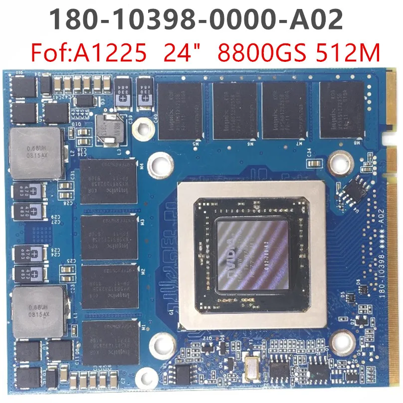 661 4664 8800GS 512MB видеокарта Для iMac A1225 24 &quot2008 без радиатора 180 10398 0005 A04 0000 A02|ЖК-экраны и