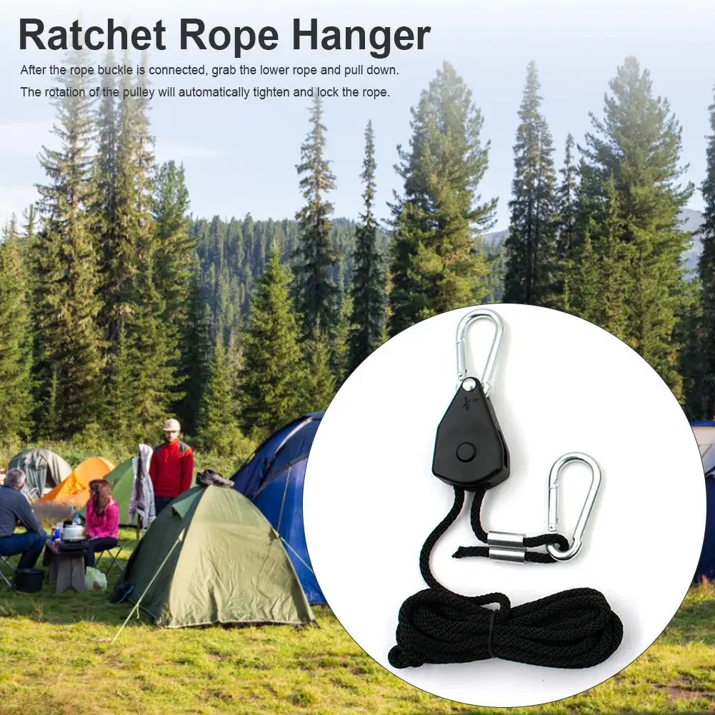 Регулируемая 4 шт. нейлоновый Канат храповика Йо йо Вешалки светильник висящим