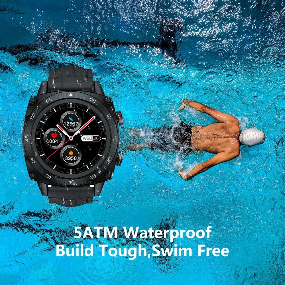Cubot C3 Smartwatch Спортивный Водонепроницаемый 5ATM Фитнес Трекер Смарт Часы Монитор