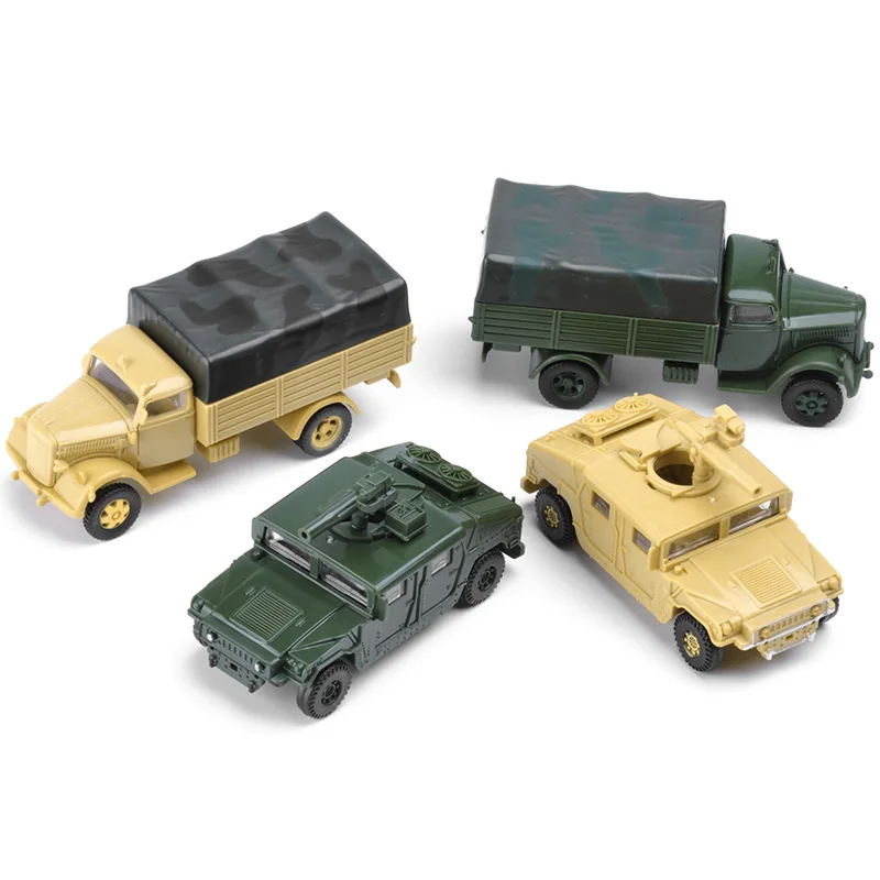 1/72 4D сборный грузовик США Humvee Германия пластиковый военный автомобиль модель