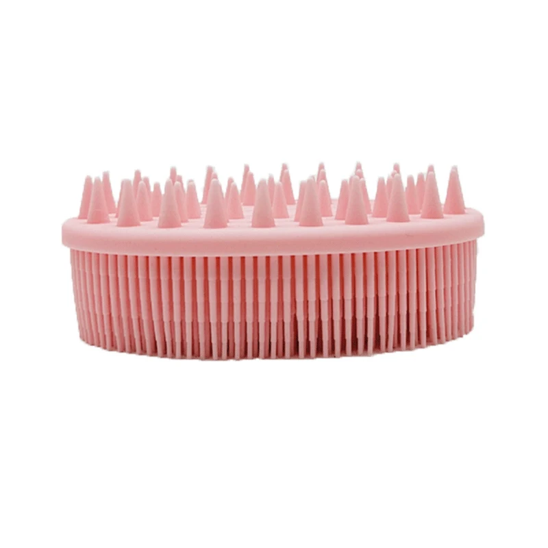 

Double-sided Hair Brush Silicone Shampoo Scrubbing Brush Hand Massage Hair Washing Comb Shower Brush Hair Cleaning Massage Tool