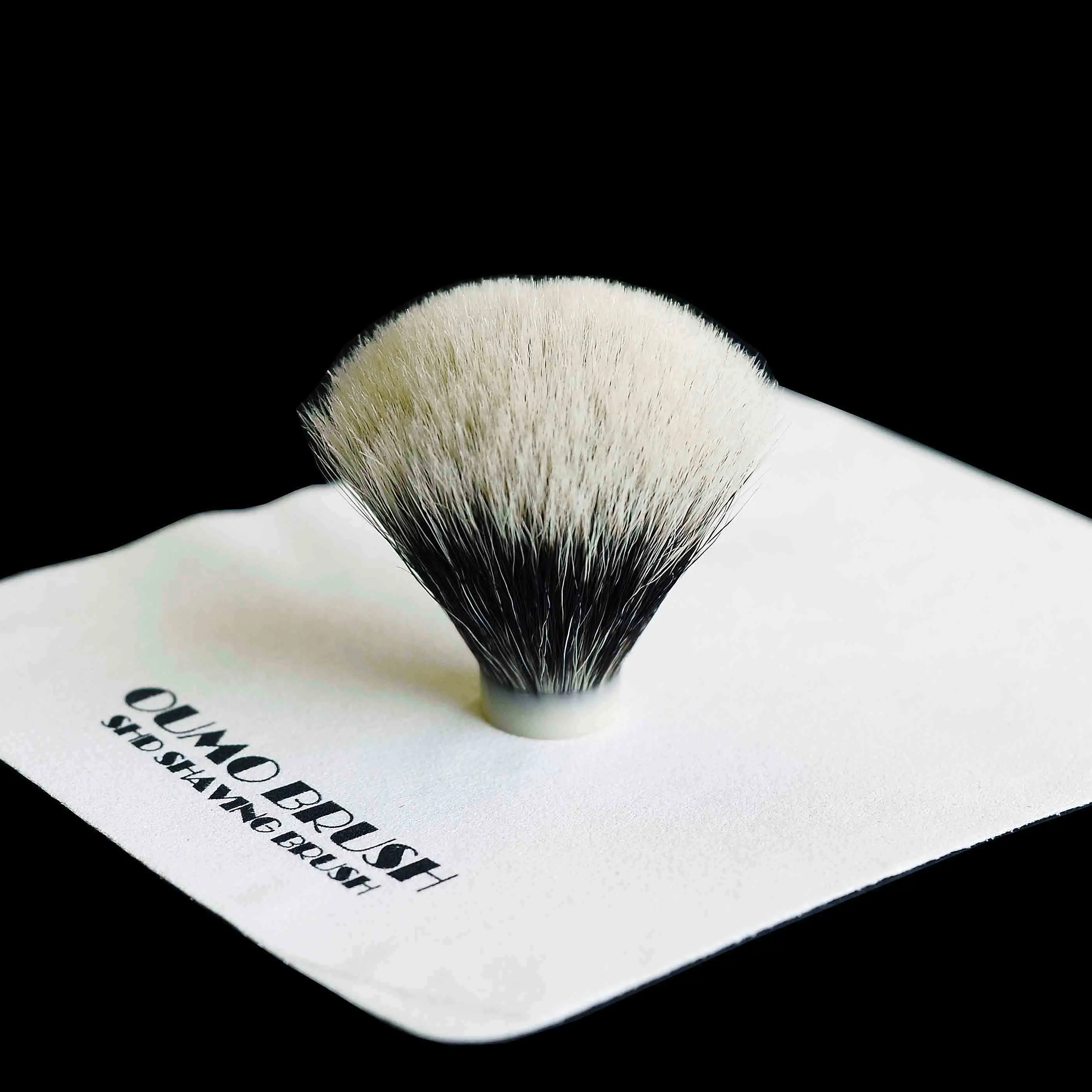 OUMO BRUSH-SHD Маньчжурия лучшие две группы пухленькие веер барсук волосы узлы для бритья - Цвет: 20mm