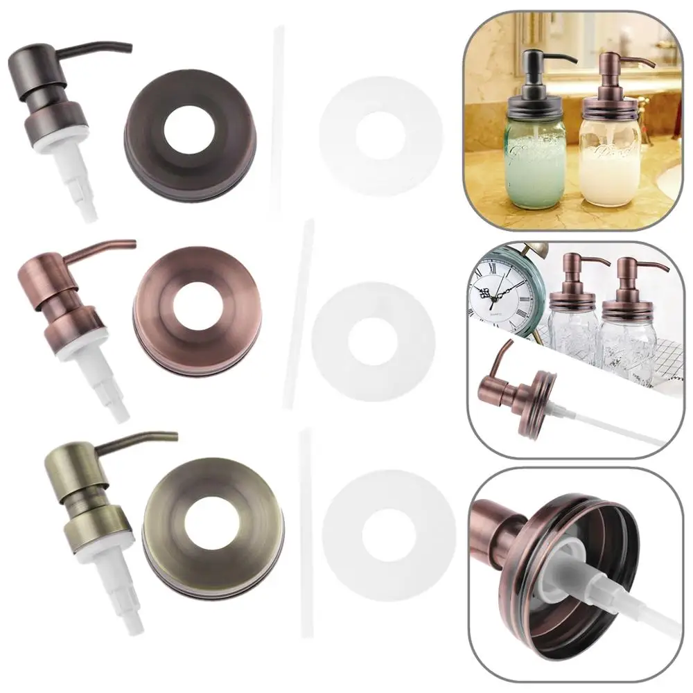 Премиум универсальные банки для Мейсона герметичные насосы дозатор из